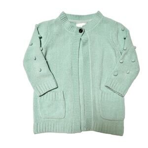 Hanna Andersson Marshmallow Cardigan Size 3